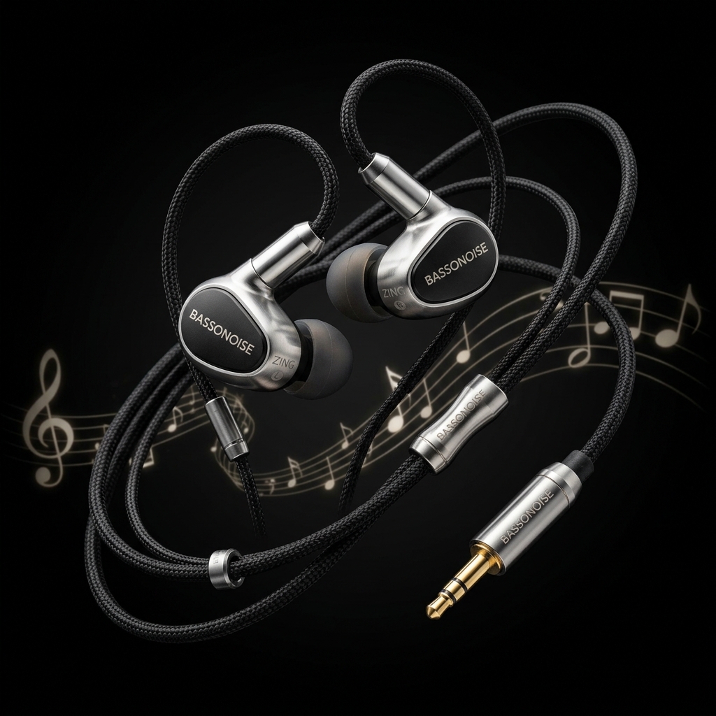 BassoNoise ZING Wired Earphones